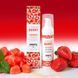 Масажна олія EXSENS Strawberry 50мл розігріває, без цукру, без парабенів, їстівна
