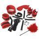 BDSM-набір Art of Sex &ndash; Soft Touch BDSM Set, червоний, 9 предметів