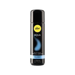 Лубрикант на водній основі pjur Aqua 250 мл, ефект оксамитової шкіри без прилипання