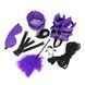 BDSM-набір Art of Sex &ndash; Soft Touch BDSM Set, фіолетовий, 9 предметів