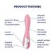 Вібратор точки G надувний Satisfyer Air Pump Vibrator 2