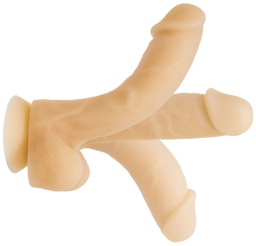 Фалоімітатор ADDICTION - DAVID - 8" Bendable Silicone Dong