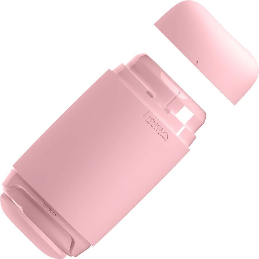 Мастурбатор TENGA PUFFY Strawberry Pink, ультрам&rsquo;який матеріал, багаторазовий, наскрізний