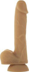 Фалоімітатор ADDICTI+RC:R[13]CON - ANDREW - 8" Bendable Silicone Dong - Caramel