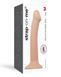 Насадка для страпона Strap-On-Me Dual Density Dildo Flesh M, диаметр 3,3см, двухслойная, гибкая