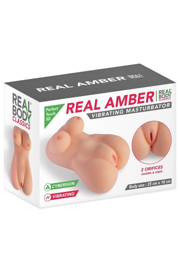 Мастурбатор Real Body — Real Amber