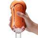 Мастурбатор Tenga Flip Orb &mdash; Sunset Orange, з можливістю зміни тиску та стимулювальними кульками всередині