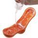 Мастурбатор Tenga Flip Orb &mdash; Sunset Orange, з можливістю зміни тиску та стимулювальними кульками всередині