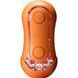 Мастурбатор Tenga Flip Orb &mdash; Sunset Orange, з можливістю зміни тиску та стимулювальними кульками всередині