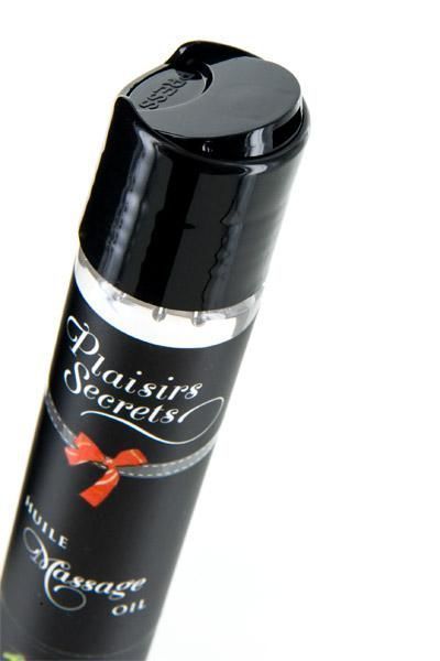 Масажна олія Plaisirs Secrets Creme Brulee (59 мл) з афродизіаками їстівна, подарункова упаковка