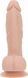 Фалоімітатор ADDICTION - Mark 7.5" Dildo With Balls, Beige