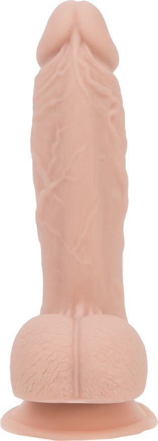 Фалоімітатор ADDICTION - Mark 7.5" Dildo With Balls, Beige
