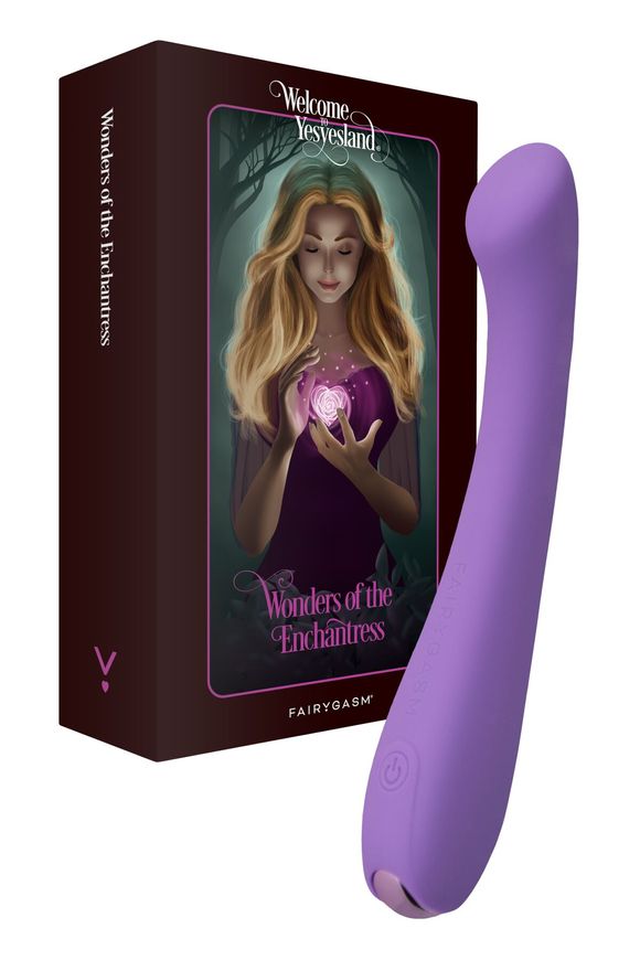 Вібратор для точки G FairyGasm MerryWand violet