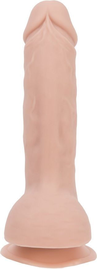 Фалоімітатор ADDICTION - BRAD 7.5" Dildo With Balls, Beige