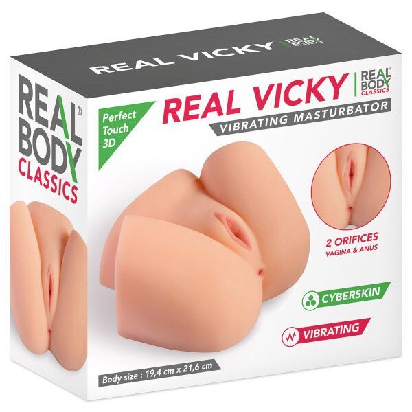 Мастурбатор Real Body — Real Vicky