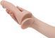 Фалоімітатор ADDICTION - BRAD 7.5" Dildo With Balls, Beige