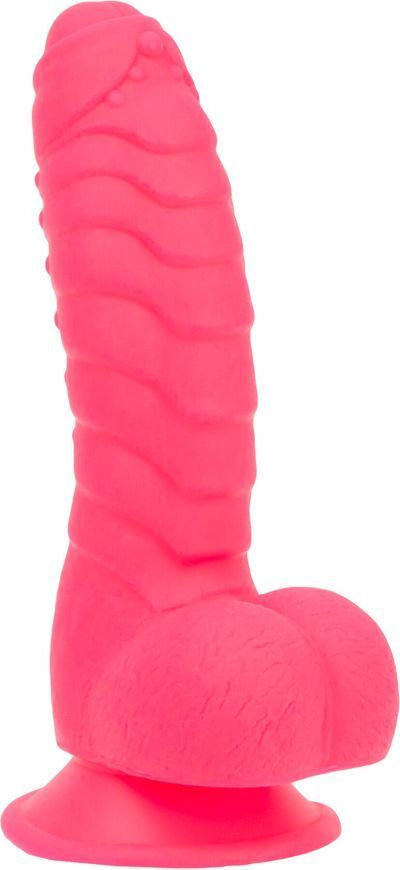 Фалоімітатор ADDICTION - Tom 7" Dildo With Balls - Pink