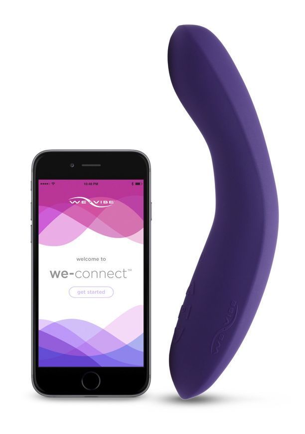 Смарт-вібратор для точки G We-Vibe Rave G-Spot, Фіолетовий