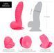 Фалоімітатор ADDICTION - Tom 7" Dildo With Balls - Pink