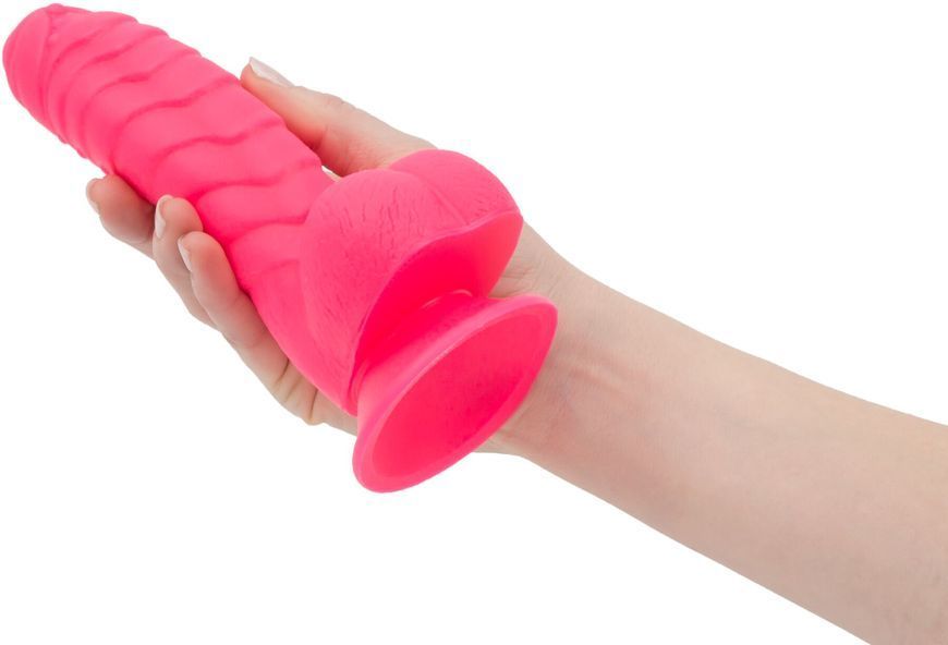 Фалоімітатор ADDICTION - Tom 7" Dildo With Balls - Pink