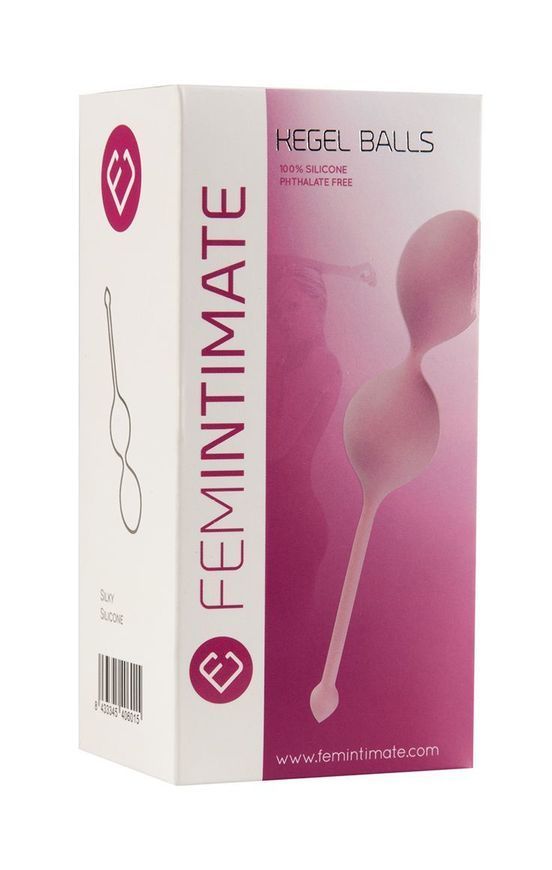 Вагінальні кульки Femintimate Kegel Balls, діаметр 3,5 см, вага 77 г