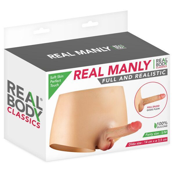 Страпон Real Body — Real Manly full and realistic S/M