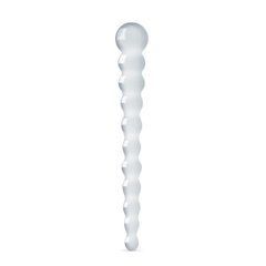 Скляний ділдо у вигляді намистин Gildo Glass Dildo No. 20