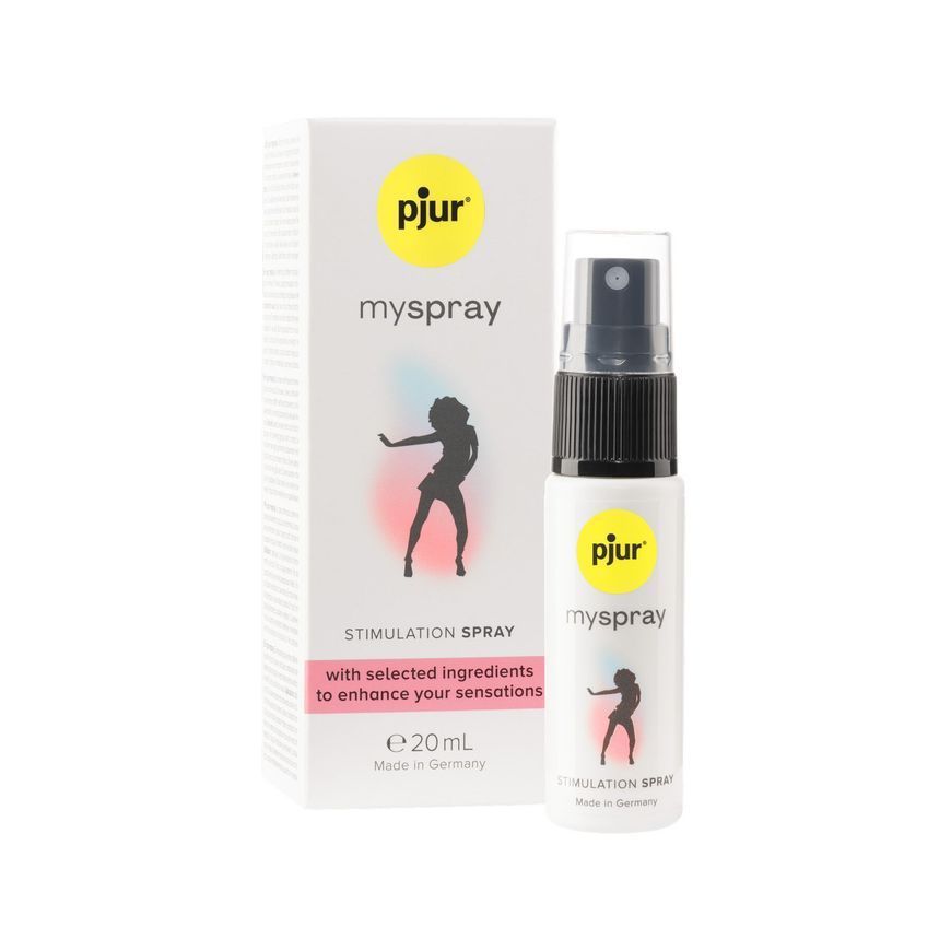 Збудливий спрей для жінок pjur My Spray 20 мл з екстрактом алое, ефект поколювання