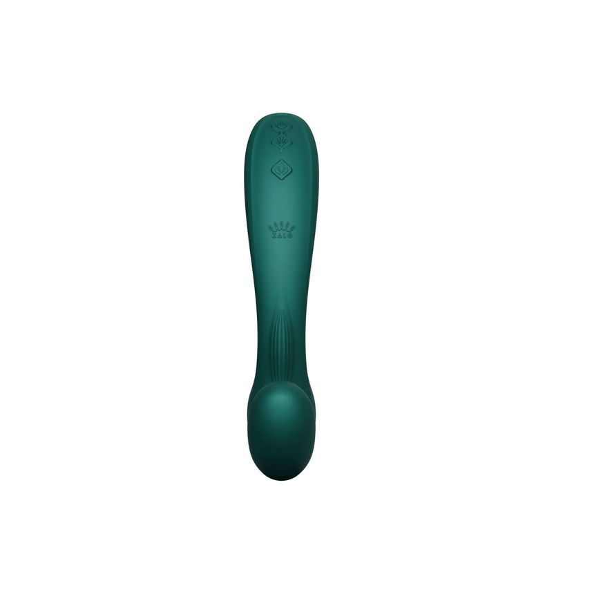 Вібратор-пульсатор з вакуумною насадкою Zalo &ndash; Talis G-Spot PulseWave Vibrator Turquoise Green