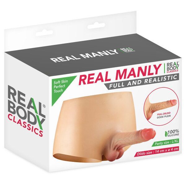 Страпон Real Body — Real Manly full and realistic L/XL
