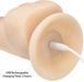 Фалоімітатор ADDICTION - Naked - 8" Rotating & Vibrating Dildo with Remote &ndash; Vanilla