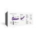 Безремневой страпон с вибрацией Strap-On-Me Vibrating Violet XL, диаметр 4,5см, пульт ДУ, регулируем