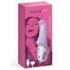 Мощный вибратор Satisfyer Vibes Charming Smile с гибким стволом, литой силикон