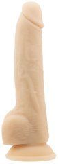 Фалоімітатор ADDICTION - Naked - 9" Thrusting Dildo with Remote - Vanilla