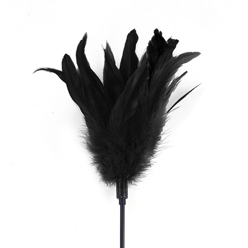Лоскітка з пером півня Art of Sex &ndash; Feather Paddle, чорна