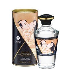 Розігрівальна олія Shunga Aphrodisiac Warming Oil &ndash; Vanilla Fetish (100 мл) без цукру, смачна
