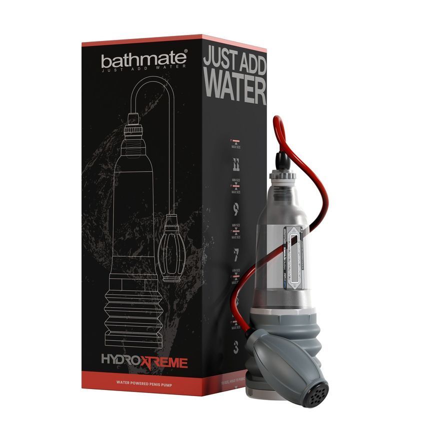 Гідропомпа Bathmate HydroXtreme 5 (X20), для члена довжиною від 7,5 до 12,5 см, діаметр до 4,5 см