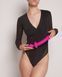 Анальна пробка з дилдо 2в1 Strap-On-Me SWITCH PLUG-IN DILDO Fuchsia L, діаметр 4,5/3,4 см