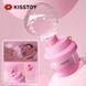 Вакуумний стимулятор-брелок KISSTOY Kiss Pods, 5 рівнів інтенсивності + Turbo-режим, 2 насадки