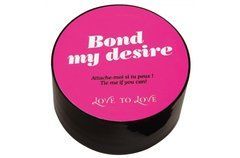 Скотч для бондажа Love To Love BOND MY DESIRE (15м) Чорний, не липне до шкіри і волосків