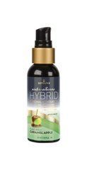 Смазка водно-силиконовая Sensuva Hybrid Caramel Apple (57 мл) без сахара, можно для оральных ласк
