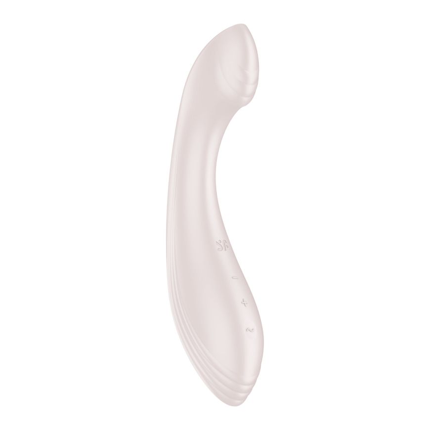 Вібратор для точки G Satisfyer G-Force Beige, 10 режимів + 5 рівнів інтенсивності