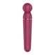 Вібромасажер Satisfyer Planet Wand-er Berry/Rosegold, дуже потужний, бездротовий