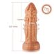 Силіконовий дилдо з вібрацією Hismith Slightly Curved Vibrating Silicone Dildo Monster Series