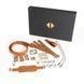 БДСМ-набір LOCKINK Bondage & Restraint Brown Set