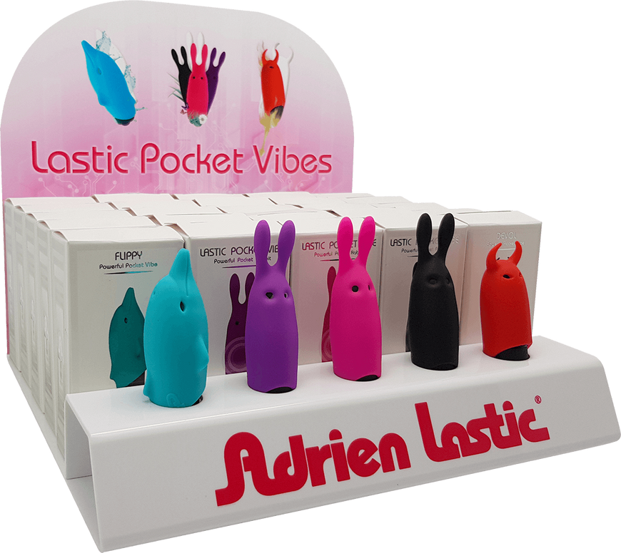 Набір вібраторів Adrien Lastic Promo Pack Pocket Vibe (25 шт + тестери)