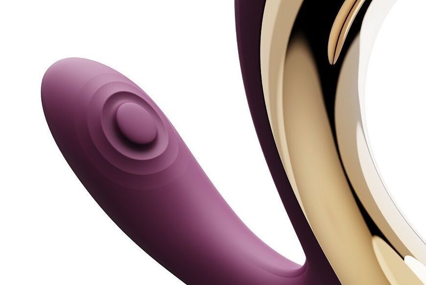 Вібратор-пульсатор з вакуумною насадкою Zalo &ndash; Talis G-Spot PulseWave Vibrator Velvet Purple