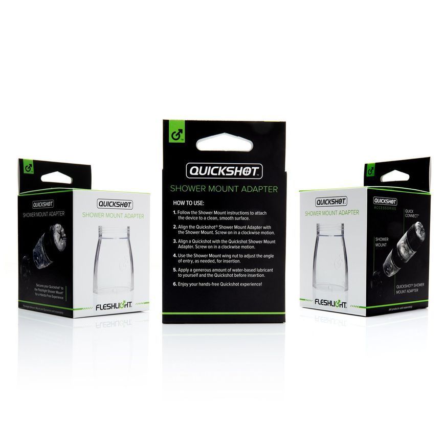 Адаптер Quickshot для Fleshlight Shower Mount Adapter для з'єднання Квікшота з кріпленням-присоскою
