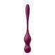 Смарт-вагінальні кульки з вібрацією Satisfyer Love Birds Vary Connect App, змінювана маса, пульт ДК