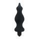 Анальна пробка з вібрацією Adrien Lastic Bullet Amuse Black, макс. діаметр 3,9 см